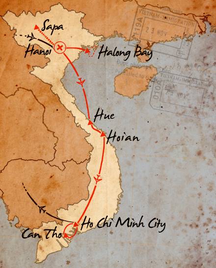 12 DÍAS - DESCENDENCIA AU CO - CLASSIC VIETNAM