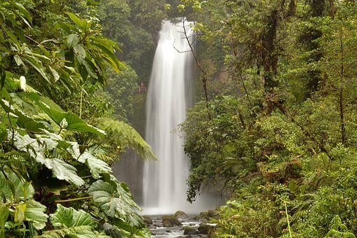 Costa Rica, Latinoamérica, Río, Cascada