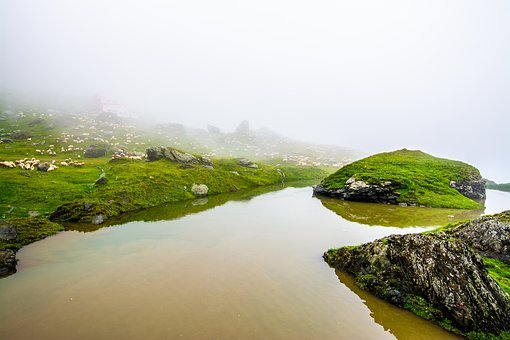 Lago, Agua, Paisaje, La Montaña, Cielo